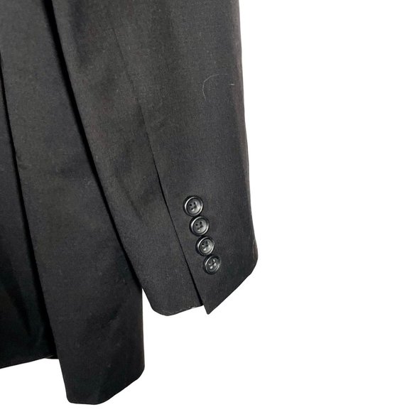 Pronto Uomo grey 2 button blazer suit jacket men’s 38 long - Picture 12 of 14